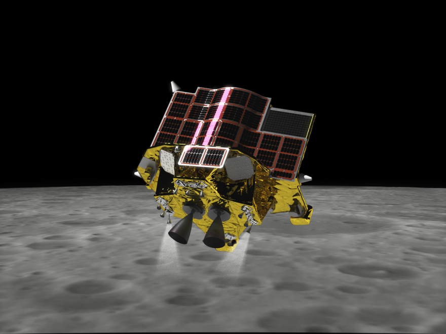小型月着陸実証機SLIM <br/>（提供：JAXA）